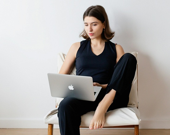 espace calme pour une séance d'hypnose en ligne